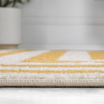 Bandol Modern Classic Mitre Stripe Area Rug